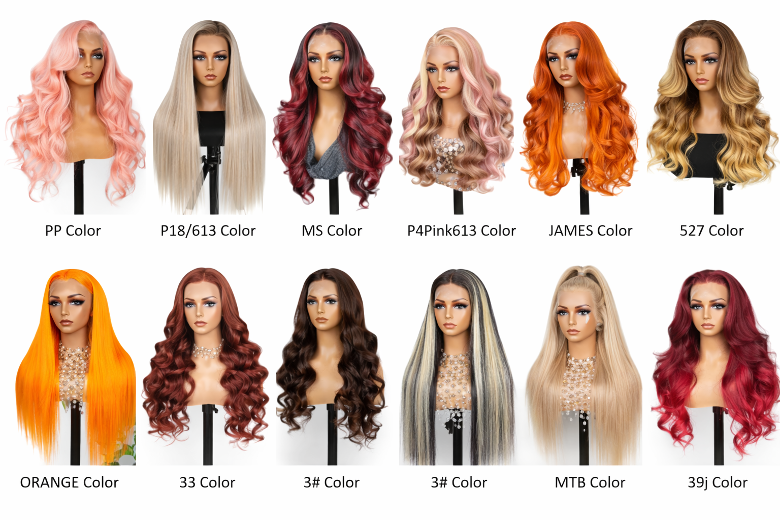 Red Glueless Straight 24' HD Lace Frontal Human Hair Wigs Body Wave