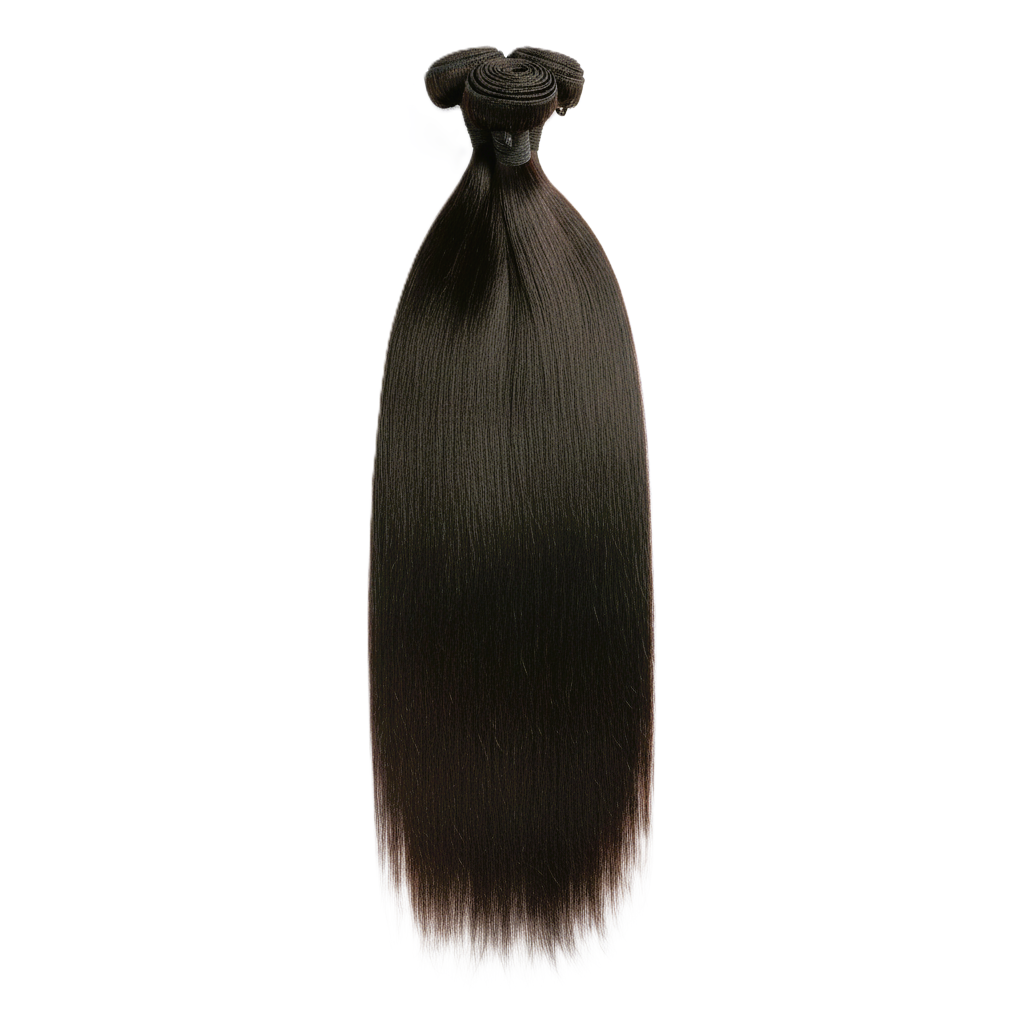 New* Black Natural Brazilian Straight Human Hair Bundle Cuticle Aligned Raw Virgin Hair 18 Inches